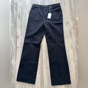 NWT Madewell Alexa Chung Charcoal Denim Jeans